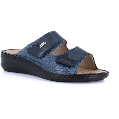 Schuhe Damen Pantoffel Grunland GRU-CCC-CE0256-AV Blau