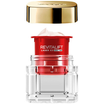 Beauty Damen pflegende Körperlotion L'oréal 2 Aufladbare Anti-Aging-Cremes Kit - Revitalift Laser Other