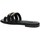 Schuhe Damen Pantoletten Ferre F-254 Schwarz