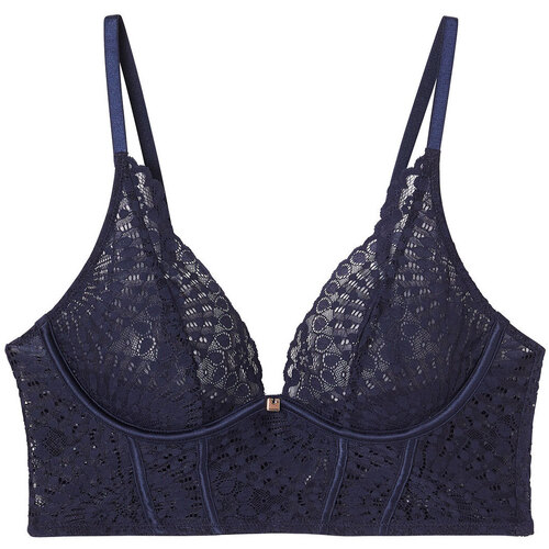 Unterwäsche Damen Schwangerschafts- und Still-BHs Pomm'poire Soutien-gorge à armatures femme  Ipomée Blau