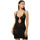 Kleidung Damen Kleider La Modeuse 74856_P176811 Schwarz