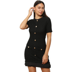 Kleidung Damen Kleider La Modeuse 75082_P177492 Schwarz