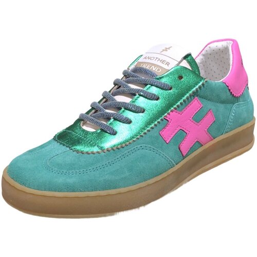 Schuhe Damen Derby-Schuhe & Richelieu Another Trend Schnuerschuhe A0321162 Grün