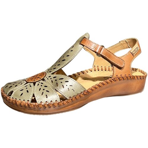 Schuhe Damen Sandalen / Sandaletten Pikolinos Sandaletten P. Vallarta 655 655-0841C1 Grün