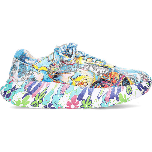 Schuhe Damen Sneaker Low Laura Vita SOFIAO01 Sneaker BLAU
