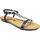 Schuhe Damen Sandalen / Sandaletten Plakton Fran_zouk Schwarz