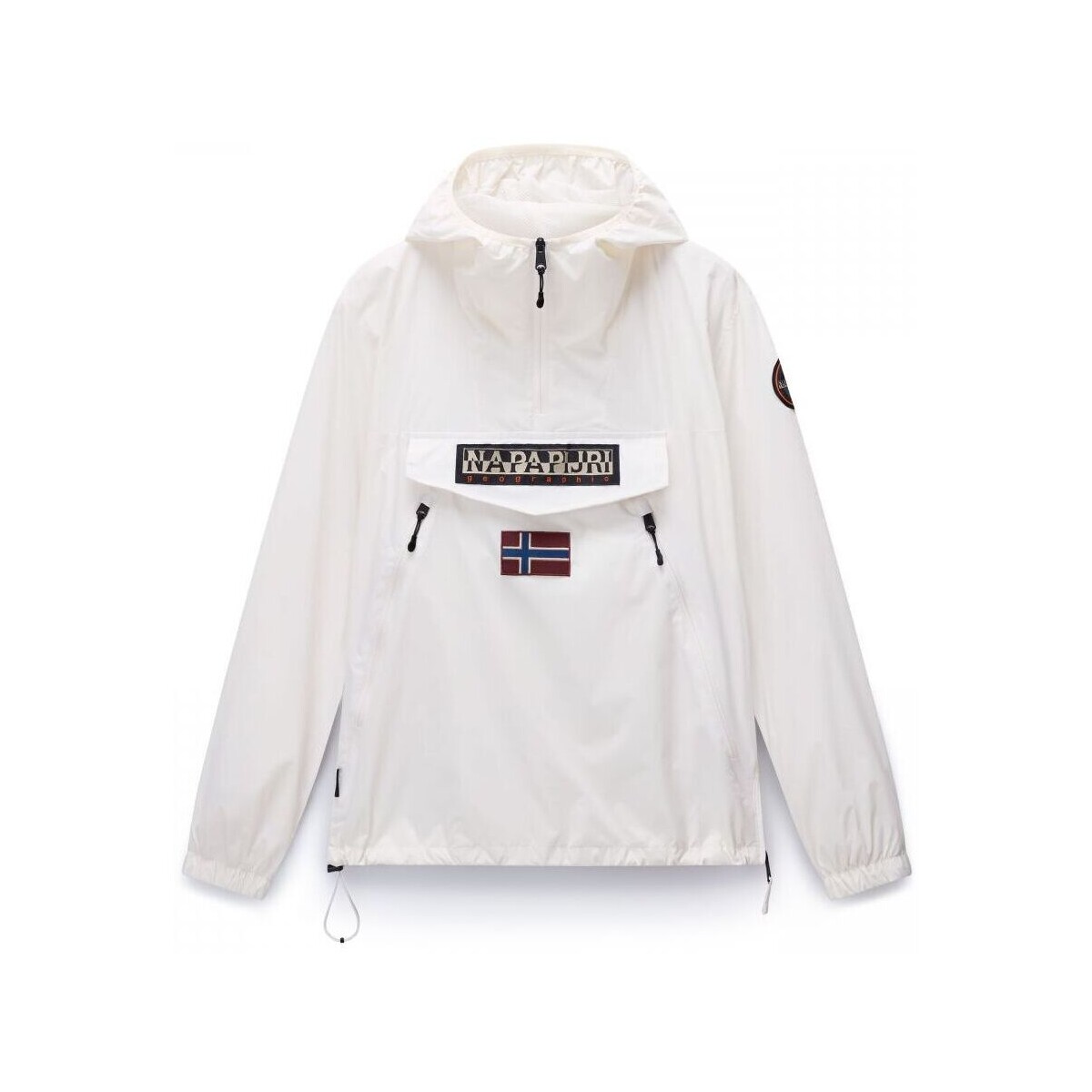 Kleidung Herren Jacken Napapijri RAINFOREST WB PKT V2 - NP0A4HX6-N1A1 WHISPER Weiss