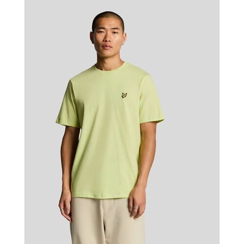 Kleidung Herren T-Shirts & Poloshirts Lyle & Scott TS400VOG PLAIN-X585 STEWARD Gelb