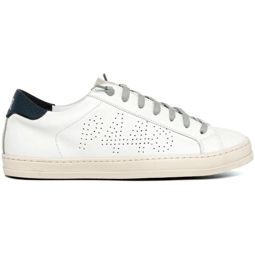 Schuhe Herren Sneaker P448 BJOHN-M WHI-CNAV Weiss