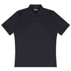 Kleidung Herren T-Shirts & Poloshirts People Of Shibuya MALE PM444-999 BLACK Schwarz
