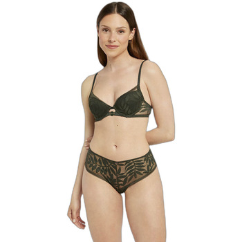 Unterwäsche Damen Schwangerschafts- und Still-BHs Pomm'poire Soutien-gorge ampliforme coque moulée femme  Lina Grün