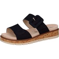 Schuhe Damen Pantoletten / Clogs Caprice Pantoletten Blau
