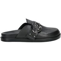 Schuhe Damen Pantoletten / Clogs Blauer Pantoletten Schwarz