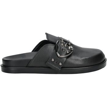 Schuhe Damen Pantoletten / Clogs Blauer Pantoletten Schwarz