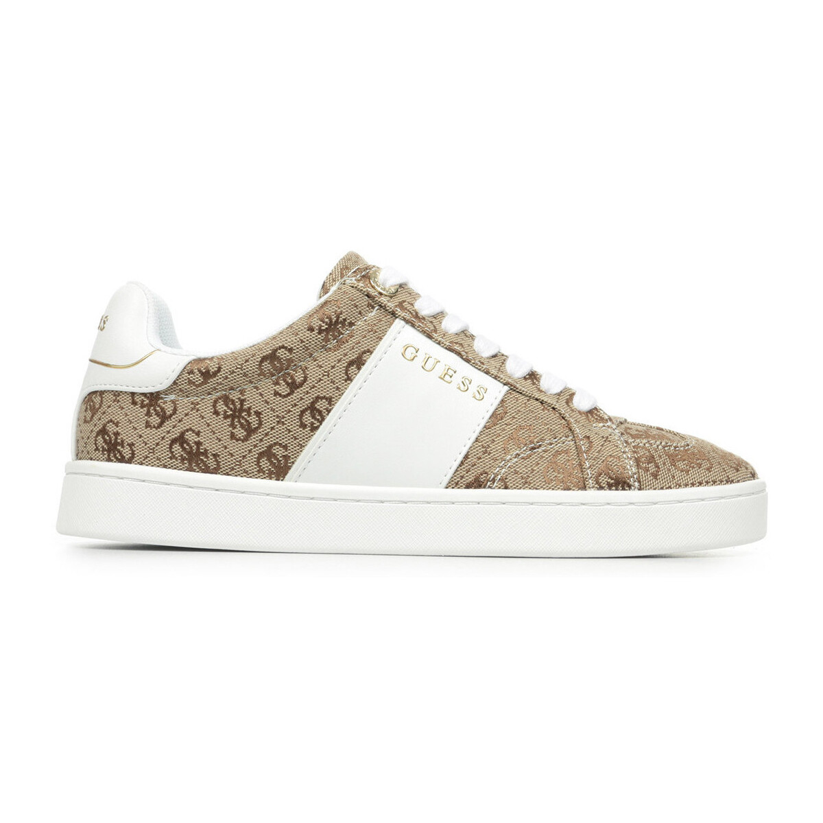 Schuhe Damen Sneaker Guess Jrone Beige