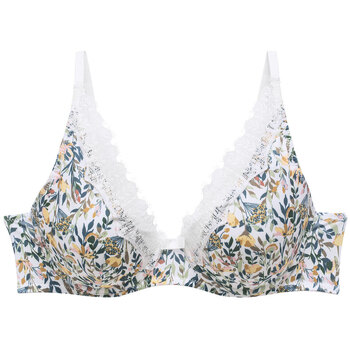 Unterwäsche Damen Schwangerschafts- und Still-BHs Pomm'poire Soutien-gorge ampliforme femme  Pamoison Weiss