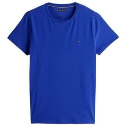 Kleidung Herren T-Shirts & Poloshirts Tommy Hilfiger MW0MW10800 - STRETCH SLIM FIT-D03 WEDGE BLUE Blau