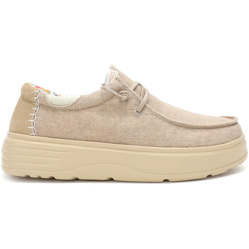 Schuhe Damen Sneaker Pitas  Beige