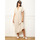 Kleidung Damen Kleider La Modeuse 75169_P177621 Beige