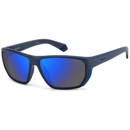 Uhren & Schmuck Sonnenbrillen Polaroid PLD7057/S FLL Polarisierte Sonnenbrille Blau