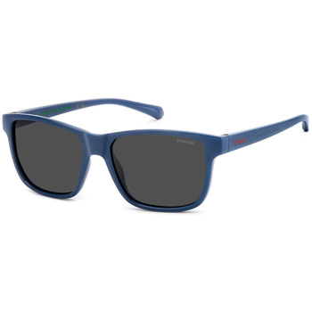 Uhren & Schmuck Kinder Sonnenbrillen Polaroid PLD8067/S PJP Kinder-Sonnenbrille Blau