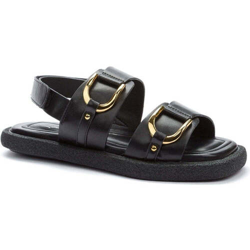 Schuhe Damen Sportliche Sandalen Keddo  Schwarz