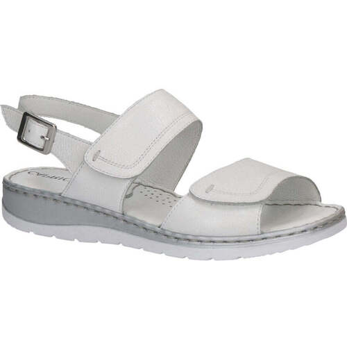 Schuhe Damen Sportliche Sandalen Caprice  Weiss