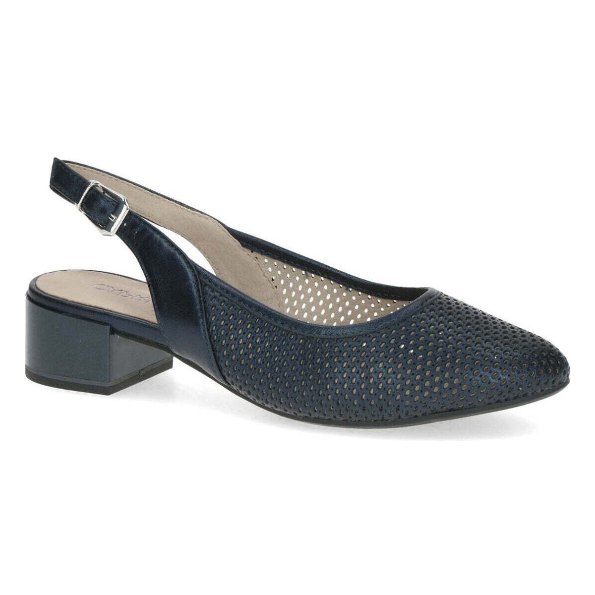 Schuhe Damen Ballerinas Caprice  Blau