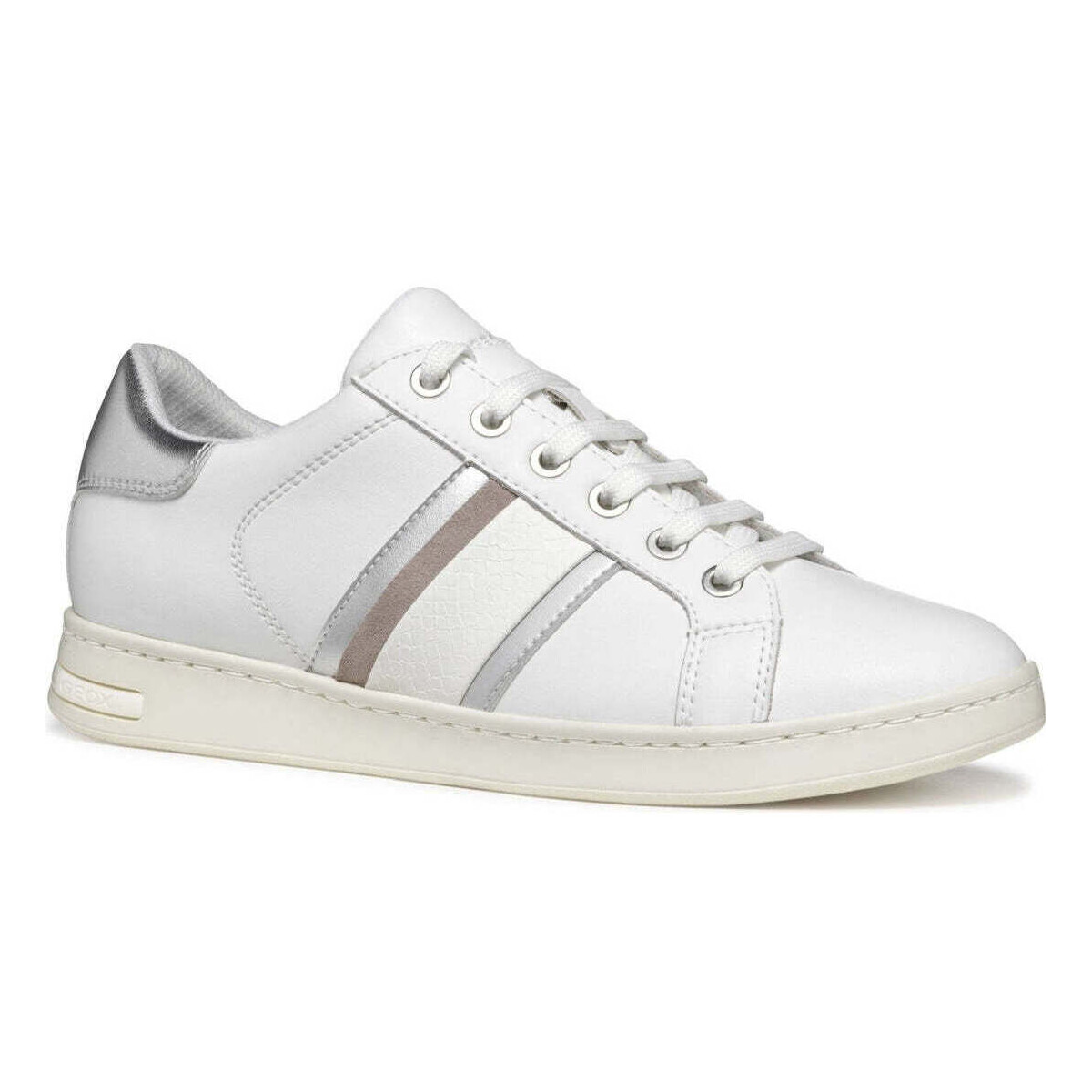 Schuhe Damen Sneaker Low Geox  Weiss