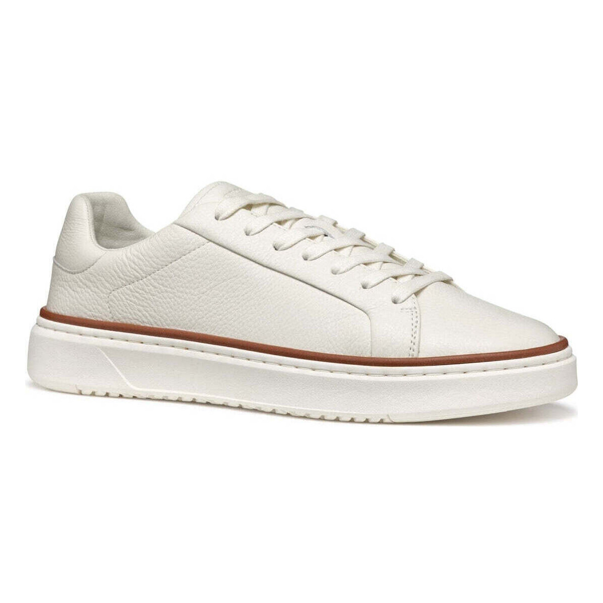 Schuhe Herren Sneaker Low Geox  Weiss