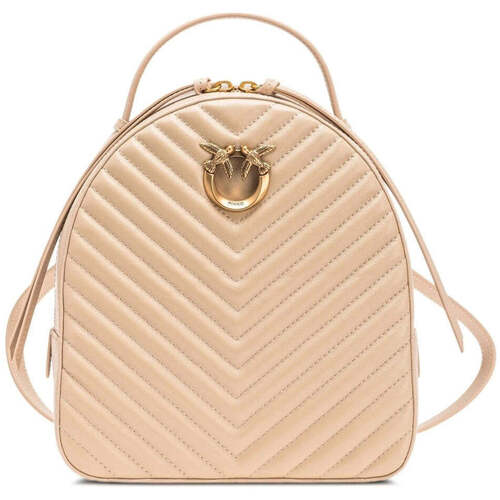 Taschen Damen Rucksäcke Pinko  Beige