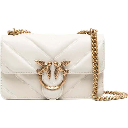 Taschen Damen Umhängetaschen Pinko  Weiss