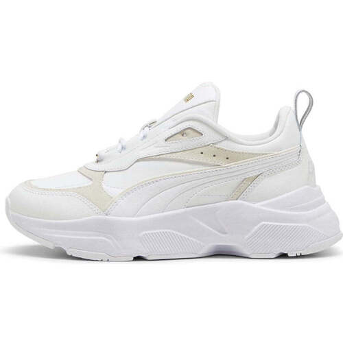 Schuhe Damen Sneaker Low Puma  Weiss