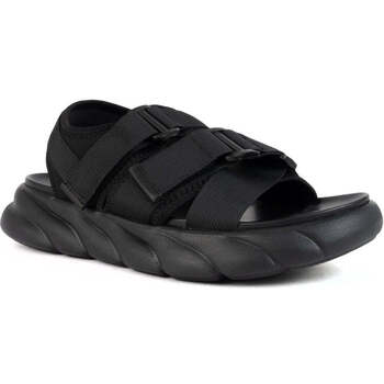 Schuhe Herren Sportliche Sandalen Sergio Moretti  Schwarz