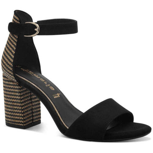 Schuhe Damen Sportliche Sandalen Tamaris  Schwarz