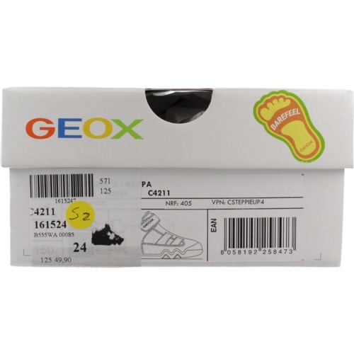 Geox B STEPPIEUP BOY Schwarz