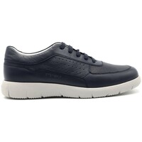 Schuhe Herren Sneaker Low Stonefly Stream 17 stringata in pelle Blau
