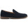 Schuhe Herren Slipper Alberto Guardiani Connect mocassino casual in camoscio Blau