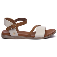 Schuhe Damen Sandalen / Sandaletten Mustang BIANCO Weiss