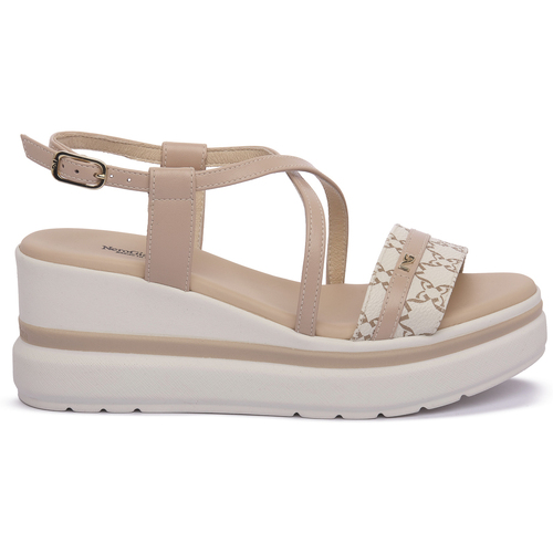 Schuhe Damen Sandalen / Sandaletten NeroGiardini NERO GIARDINI 412 BEIGEGIOVE Beige