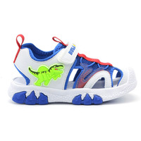 Schuhe Jungen Sandalen / Sandaletten Bull Boys Spinosauro sandalo con luci Weiss