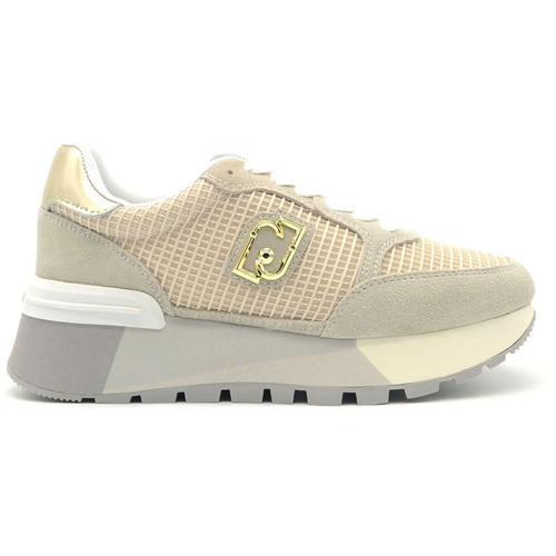 Schuhe Damen Sneaker Liu Jo Amazing 25 sneaker Beige