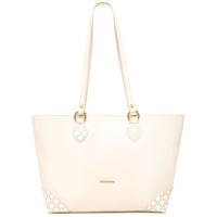 Taschen Damen Shopper / Einkaufstasche NeroGiardini borsa tote in stampa monogram Beige