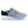 Schuhe Herren Sneaker CallagHan Algoritmo sneaker camoscio e tessuto Blau