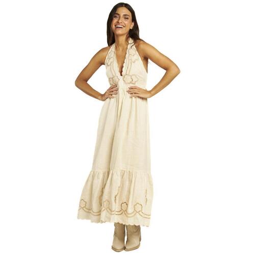 Kleidung Damen Kleider ALMA EN PENA V24CL108 Weiss