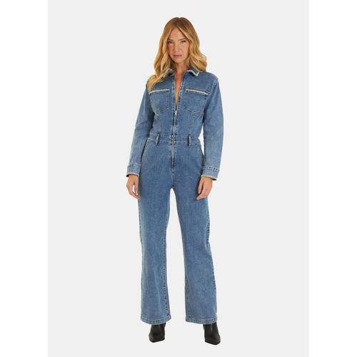Kleidung Damen Hosen ALMA EN PENA I24CL1101 Blau