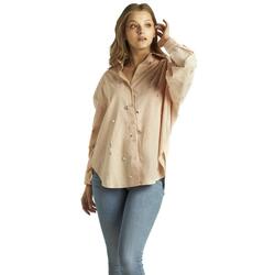 Kleidung Damen Hemden ALMA EN PENA V24CL600 Beige