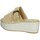 Schuhe Damen Pantoletten Keys K-11083 Beige