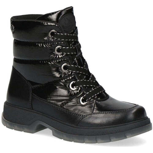 Schuhe Damen Low Boots Caprice  Schwarz