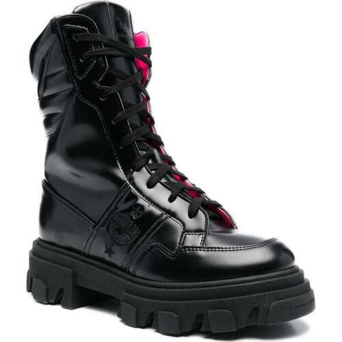 Schuhe Damen Low Boots Chiara Ferragni  Schwarz